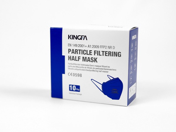 KINGFA - FFP2 Masken ohne Ventil - blau